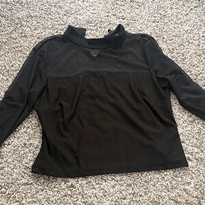 Chic Black Women's Blouse